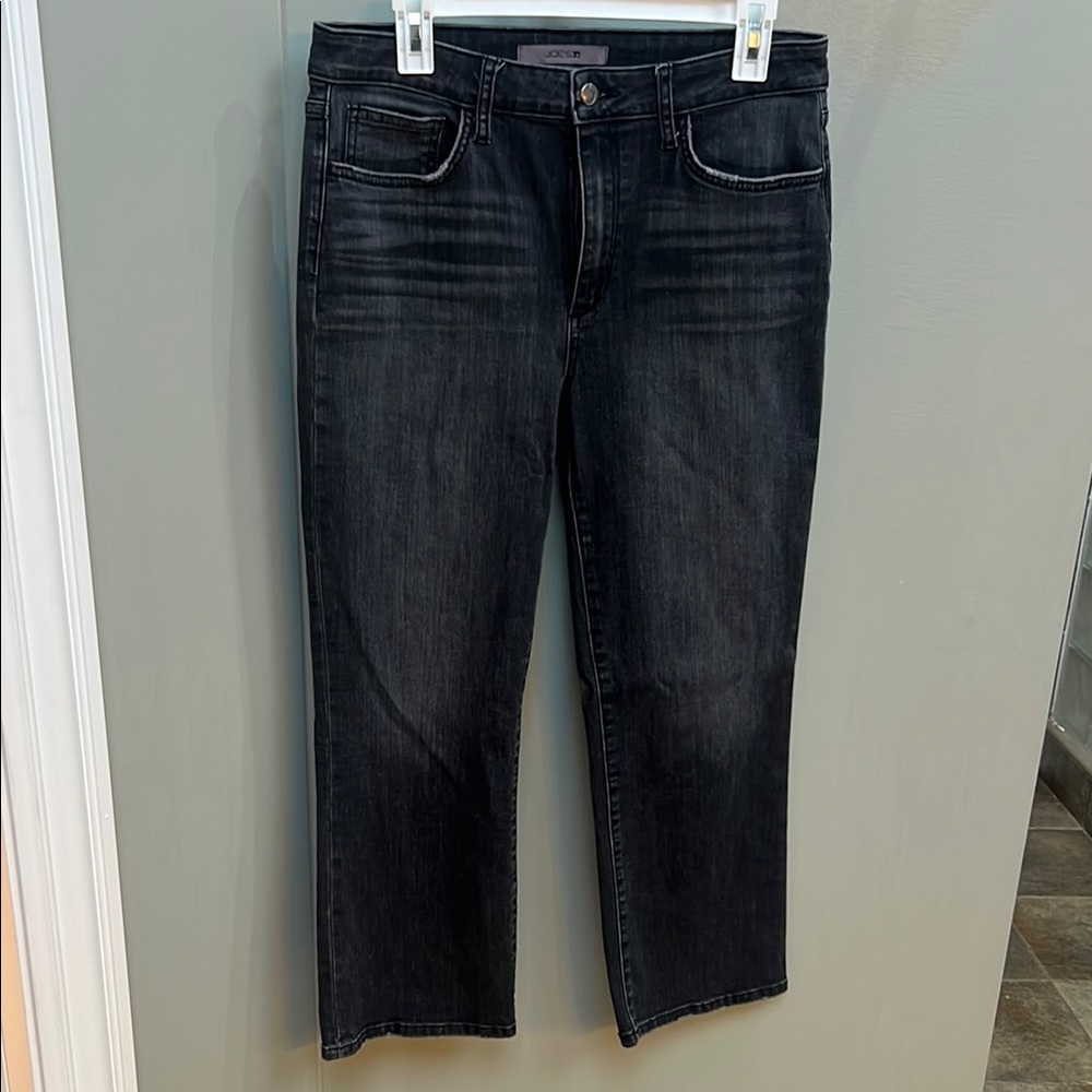 Joe's Jeans Black Straight-Leg Denim